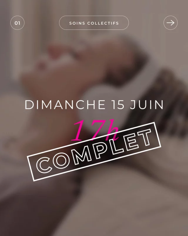 .
SOINS COLLECTIFS : Il reste des places !

Offrez-vous un soin harmonisant profond pour débrancher le mental, relâcher les tensions et accueillir la lumière en vous.

📌 Quand : Mercredi 25 juin à 17h
📌 Durée : 1h20
📌 Places limitées (10 personnes)
📌 En savoir + : lien en bio
.
.
#eau
#soincollectif
#soinadistance
#tnso
#erinkann
#baumessonores