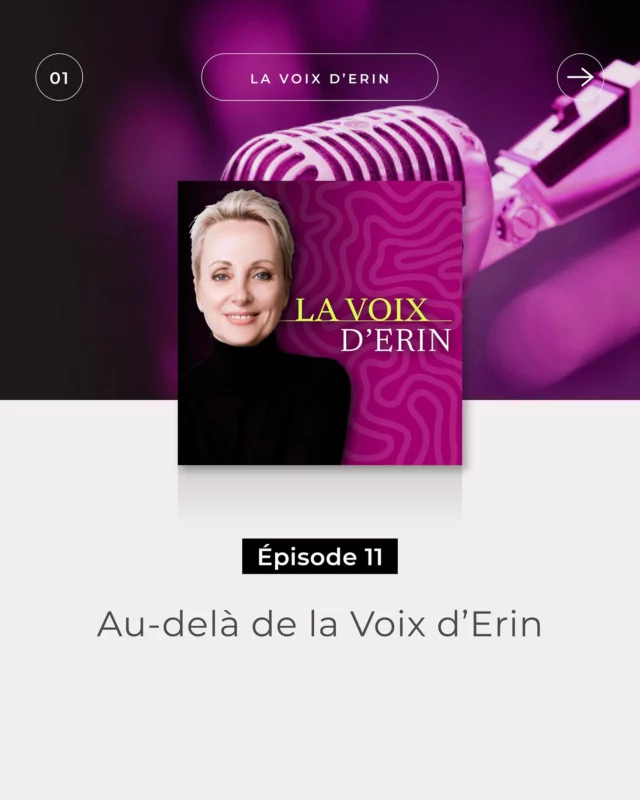 .
LA VOIX D’ERIN : Découvrez le nouvel épisode !

Actuellement dans les Landes, je vous invite aujourd’hui à écouter le 11e épisode de La Voix d’Erin intitulé “Au-delà de la Voix d’Erin“. Dans cet épisode spécial, je vous emmène dans les coulisses du podcast et vous dévoile chaque étape de ce drôle de processus. Vous constaterez qu’on est loin du podcast en mode “one-shot“ 😉

Au début de cette aventure, j’avais prévu un épisode tous les 15 jours. Mais il m’a fallu quelques épisodes avant de réaliser que je ne pouvais pas contrôler la descente de l’énergie. Ceci explique cela. 😉 Vous comprendrez également pourquoi vos commentaires - et vos pouces - sont importants et nourrissants ! ❤️

Vous pouvez également consulter la version écrite sur le site TNSO.

Merci pour vos pouces en l’air, vos partages et vos commentaires 👍

👉 Écouter le podcast : lien dans ma bio

Bonne écoute ! 🌺
.
.
#lavoixderin
#voix
#conscience
#podcast
#tnso
#erinkann
#baumessonores